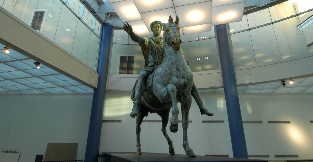 Marco Aurelio ai Musei Capitolini Marco Aurelio ai Musei Capitolini