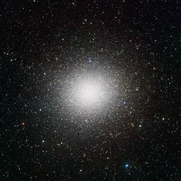 L’ammasso globulare Omega Centauri è il più ricco della galassia, con un milione di stelle. A occhio nudo appaiono debolissime perché l’ammasso si trova a ben 16000 anni luce di distanza.